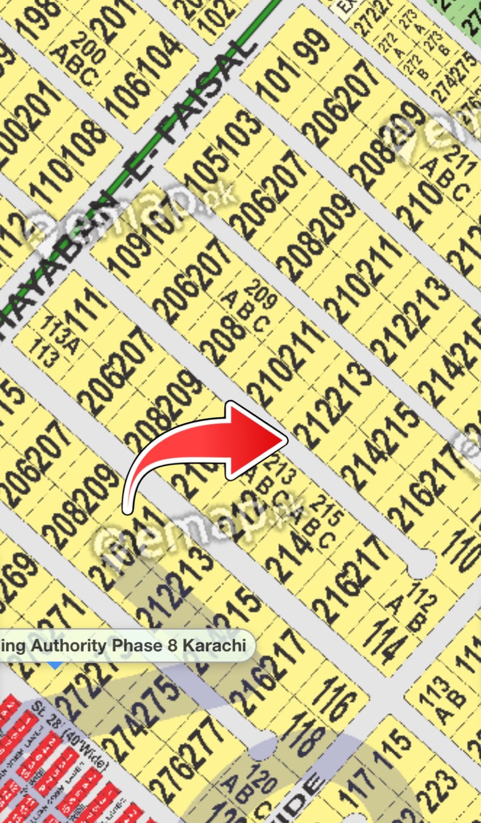 2000 Yards Residential Plot for Sale – Khayaban-e- Faisal